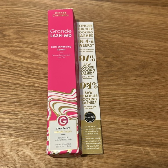 NWT Grande Cosmetics GrandeLASH - MD Lash Enhancing Clear Serum 0.07 oz - Picture 4 of 5